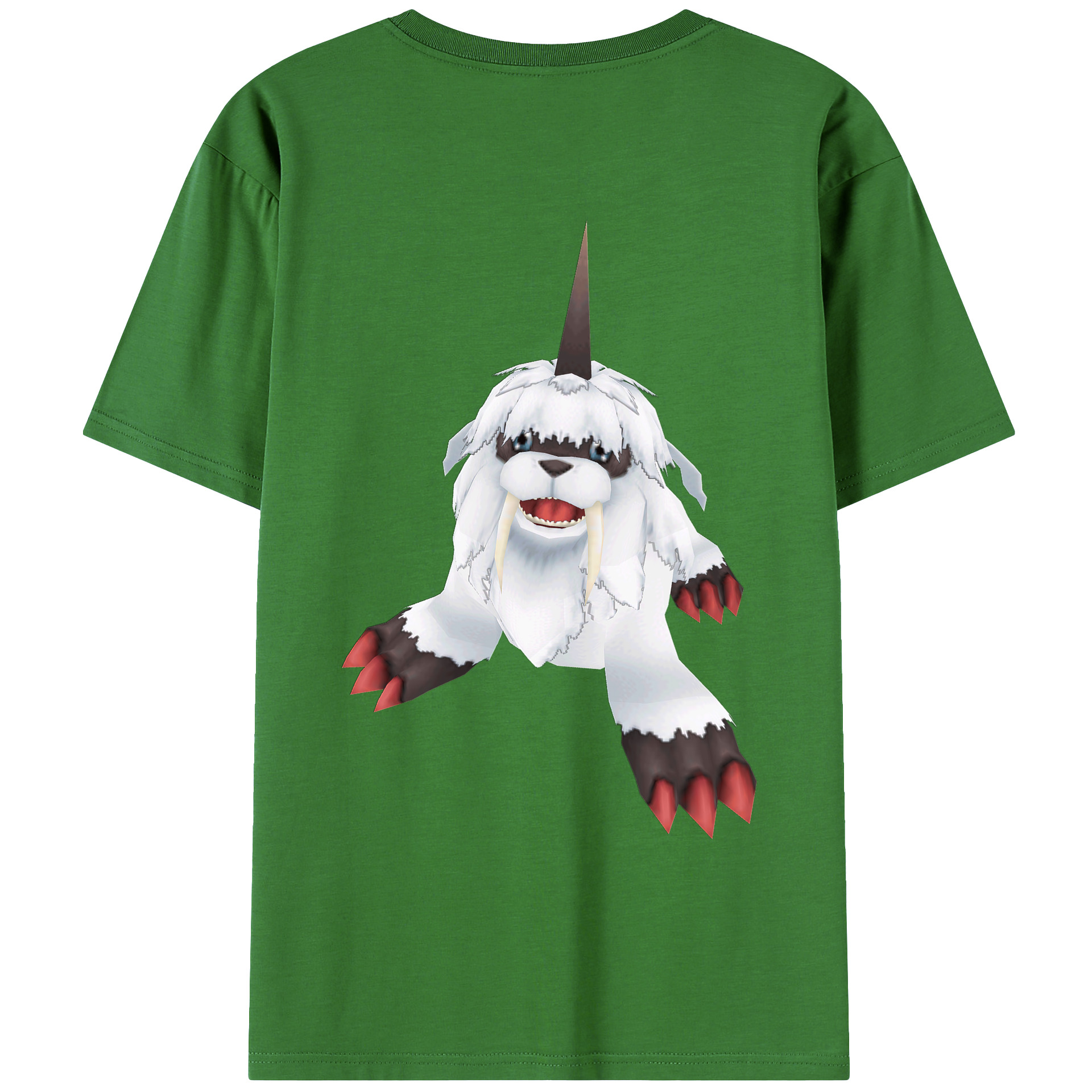 （画像用） Digimon デジタルモンスター/デジモン レディース半袖Tシャツ(バックプリント)